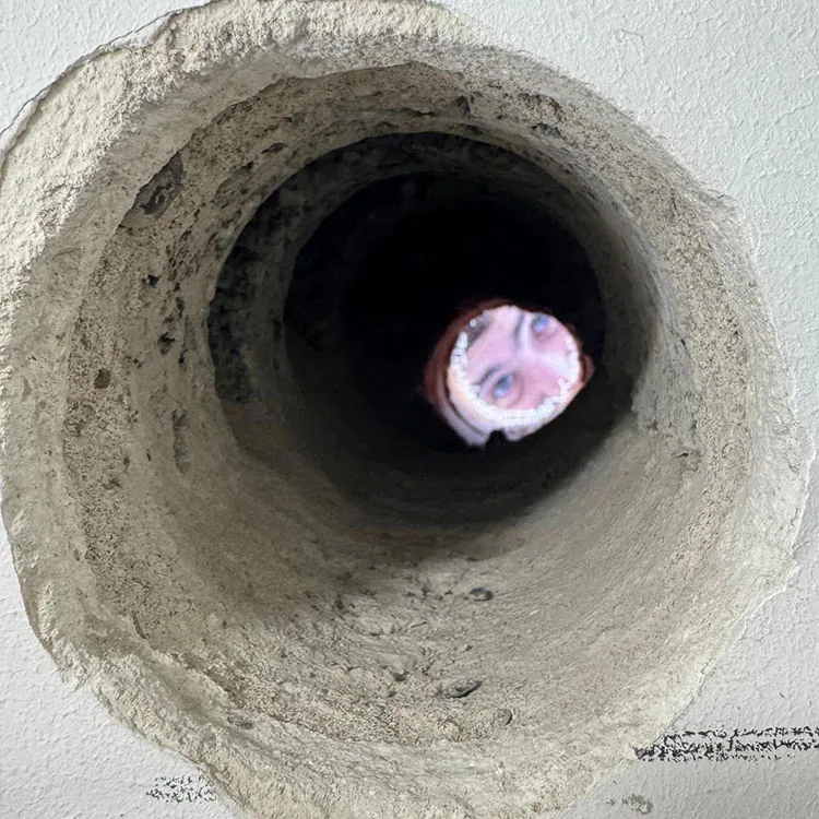 Wanddurchführung für die Klimaanlageninstallation
